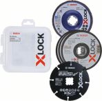 Bosch X-LOCK Trenn- und Fächerschleifscheiben-Set, 5-teilig, 125 mm, CMW