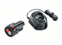 Bosch Akku Starter-Set: 1 x PBA 12 Volt, 1.5 Ah O-A Akku und GAL 1210 CV
