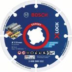 Bosch Diamanttrennscheibe X-LOCK Best for Metal 115 x 22,23 mm