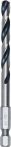 Bosch HSS-Spiralbohrer PointTeQ mit Sechskantschaft 6,0 x 57 x 98 mm