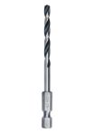Bosch HSS-Spiralbohrer PointTeQ mit Sechskantschaft 10-teiliges Set 4,2 x 43 x 83 mm