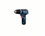Bosch Schlagbohrmaschine GSB 12V-35: 2 x Akku GBA 12V 3.0Ah, Schnellladegerät, L-BOXX