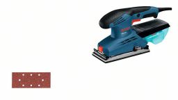 Bosch Schwingschleifer GSS 23 A mit 1 x Schleifblatt C430 Best for Wood + Paint 120
