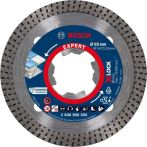 Bosch EXPERT HardCeramic X-LOCK Diamanttrennscheiben, 85 x 22,23 x 1,6 x 7 mm. Für kleine Winkelschleifer