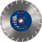 Bosch EXPERT MultiMaterial Diamanttrennscheiben, 300 x 22,23 x 2,8 x 15 mm. Für große Winkelschleifer mit Spannmutter