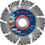 Bosch EXPERT MultiMaterial Diamanttrennscheiben, 115 x 22,23 x 2,2 x 12 mm. Für kleine Winkelschleifer