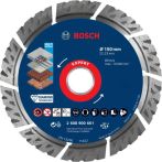 Bosch EXPERT MultiMaterial Diamanttrennscheiben, 150 x 22,23 x 2,4 x 12 mm. Für große Winkelschleifer mit Spannmutter