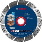 Bosch EXPERT MultiMaterial Diamanttrennscheiben, 180 x 22,23 x 2,4 x 12 mm. Für große Winkelschleifer mit Spannmutter