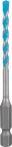 Bosch EXPERT HEX-9 MultiConstruction Bohrer, 4 x 45 x 90 mm. Für Dreh- und Schlagbohrer