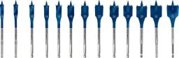 Bosch EXPERT SelfCut Speed Flachfräsbohrer-Set, 10/12/13/14/16/18/20/22/24/25/28/30/32 mm, 13-tlg. Für Bohrmaschinen
