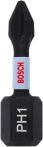 Bosch Impact Control PH1-Schrauberbits, 2teilig. Für Schraubendreher