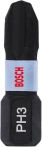 Bosch Impact Control PH3-Schrauberbits, 2teilig. Für Schraubendreher