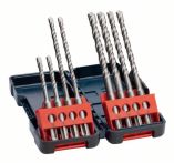 Bosch 8-tlg. Hammerbohrer-Set SDS plus-3, Tough Box