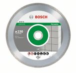 Bosch Diamanttrennscheibe Standard for Ceramic, 230 x 22,23 x 1,6 x 7 mm, 10er-Pack