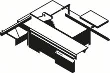 Bosch Vorritzblatt konisch, Best for Laminated Panel, 100 x 20 x 2,2 mm, 24
