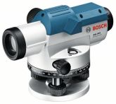 Bosch Optisches Nivelliergerät GOL 20 D, mit Stativ BT 160, Messlatte GR 500