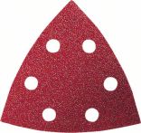 Bosch Schleifblatt C470 für Deltaschleifer, 93 mm, 240, 6 Löcher, Klett, 5er-Pack