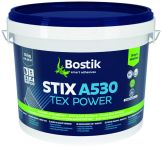 Bostik STIX A530 TEX POWER Premium-Dispersionsklebstoff, 14 kg