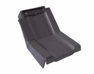 Braas Topas 11V Knickortgang links (9614408) anthrazit