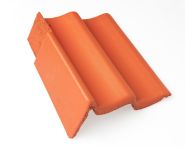 Doppel S Aerlox Giebelstein 110 mm links (5202772) klassisch-rot