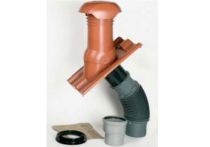 Braas Harzer Pfanne DuroVent Bausatz DN 125 (535101) braun