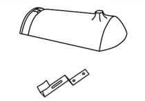 Braas Konischer First K Firstanfang (7215402) Naturrot
