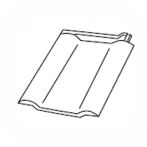 Braas Rubin 11V(P) Doppelwulstziegel (9310421) Matt anthrazit