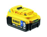 DeWalt Ersatz-Akku 18 V / 5 Ah Bluetooth DCB184B-XJ