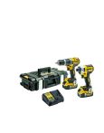 DeWalt Akku-Set 18 V / 5 Ah (DCD796 / DCF887) DCK266P2-QW
