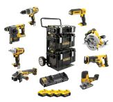 DEWALT Akku Combopack, 18 V / 5 Ah (8-tlg.) DCK856P4-QW