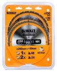 DeWalt Kreissaegeblatt-Set 3-tlg. Stat. DT1963-QZ