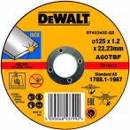 DeWalt Trennscheibe Edelstahl flach 125x1.2mm DT42340Z-QZ