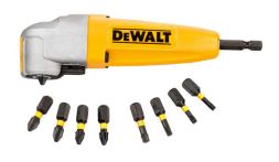 DeWalt 90° Winkelvorsatz inkl.9 Impact Bits DT71517T-QZ