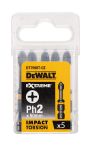 DeWalt Bits Ph2 50mm EXTR. Impact Torsion (5ST) DT7998T-QZ