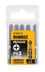 DeWalt Bits Ph3 50mm EXTR. Impact Torsion (5ST) DT7999T-QZ