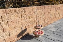 Diephaus Mauerstein Riso Mini Terracotta 40x15x10 cm