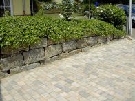 Diephaus Pflasterstein Antik gekantet Muschelkalk 21x14x7 cm Pal