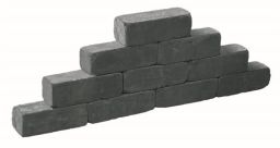 Diephaus Antik Mauer gekantet Pico Basalt | 30x10x10 cm