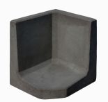 Diephaus L-Stein Ecke Anthrazit 50 cm Breit
