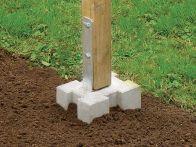 Diephaus Pfostenfundamentstein 34x26,5x21,5 cm