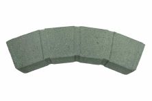 Diephaus Quadrobord Gebogen Grau 50x11,5x8 cm