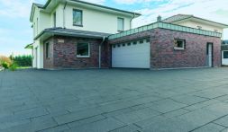 Diephaus Pflasterstein Lineo Basalt mit Glimmer PE2