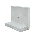 Diephaus L-Stein Bewehrt Grau 100 cm Breit