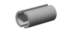 Doyma Curaflex Futterrohr 3000/T geteilte Ausführung DN 200 mm, Länge: 300 mm
