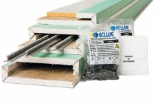 Eclisse GK-Laibung, 1-FLG. Gipskarton-Aufbau auf CW75 für Holztüren