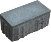 EHL Rechteckdrän 10/20/8 cm  grau mit 8mm Dränfuge Microfase
