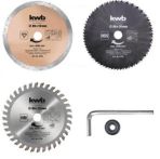 Einhell Sägeblatt-Set für Mini-Handkreissäge Ø 89 mm  5tlg.