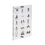 Eliga Baderegeltafel auf Acrylglas für Dampfbad, DIN A4