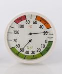 Eliga Klimamesser weiß 120 mm für Sauna/Vital/Infrarot