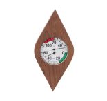 Eliga Klimamesser weiß 135 mm im Thermoholzrahmen